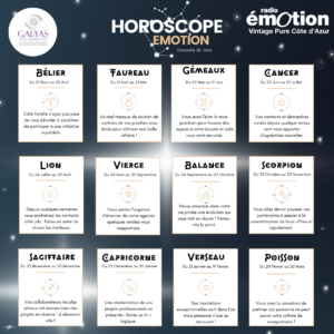 HOROSCOPE : DIMANCHE 26 MARS 2023