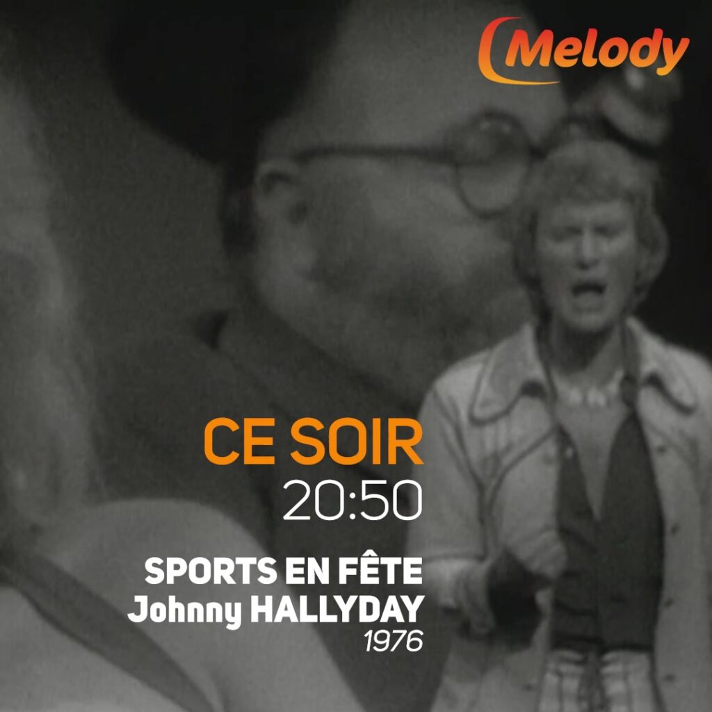 Ce soir, Johnny HALLYDAY et Sylvie VARTAN sont les invités de Michel DRUCKER dans un "Sports en fête" de décembre 1973.