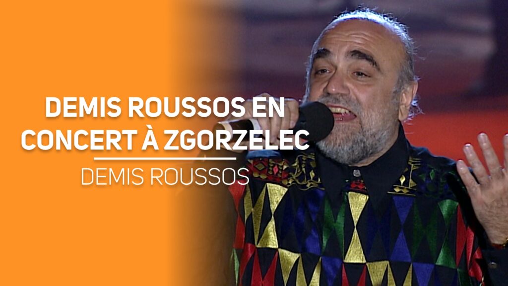 Demis roussos en concert à Zgorzelec