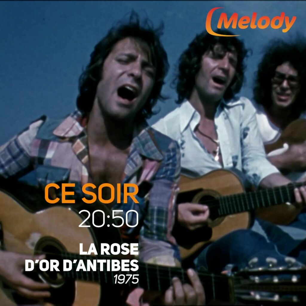 NICOLETTA, Gérard LENORMAN, Nicole CROISILLE, Demis ROUSSOS, et bien d'autres, se retrouvent concurrents le temps d'un festival, celui de la "Rose d'or d'Antibes" de 1975 !