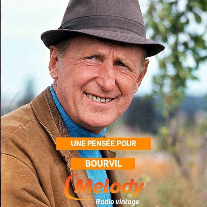 Toute l'équipe de Melody Radio a une pensée pour Bourvil né un 27 juillet 🎂