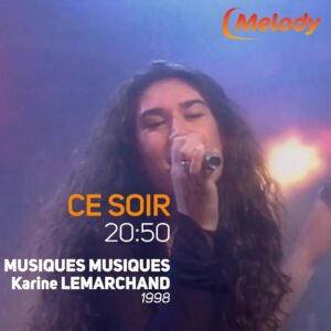 Karine LE MARCHAND reçoit Alain CHAMFORT dans ce "Musique Musiques" de janvier 98.