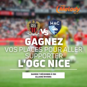 Gagnez vos places pour OGC Nice !