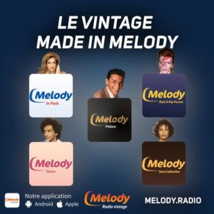 Explorez les 5 Univers de Melody Radio !