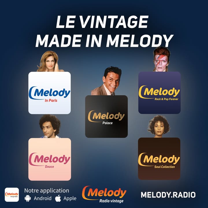 Découvrez les 5 webradios de Melody Radio !