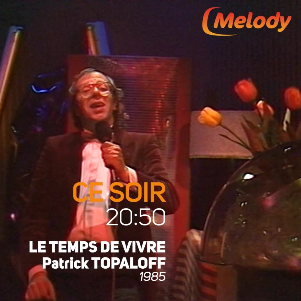 Patrick Topaloff en direct sur Melody TV !